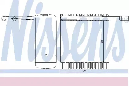Испаритель, кондиционер NISSENS купить