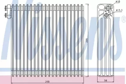 Испаритель, кондиционер NISSENS купить