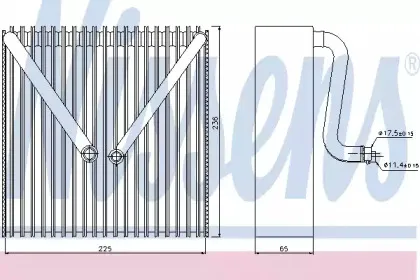 Випарювач кондиціонера NISSENS купить