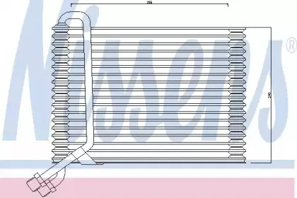 Испаритель, кондиционер NISSENS купить