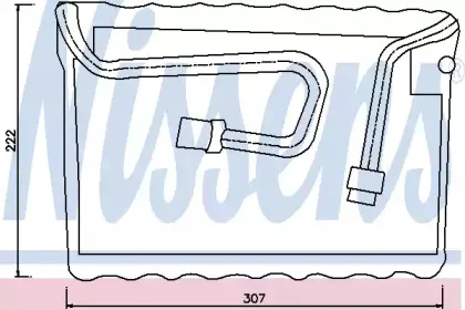 Испаритель, кондиционер NISSENS купить