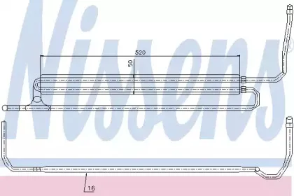 Масляный радиатор, рулевое управление NISSENS купить