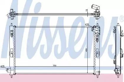 Радіатор охолоджування NISSENS купить
