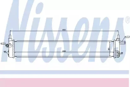 Радиатор, тяговый аккумулятор NISSENS купить