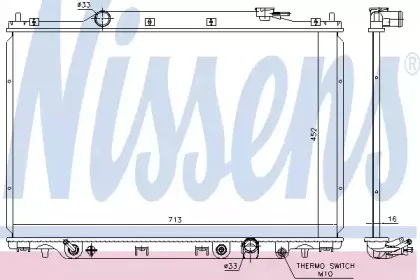 Радиатор, охлаждение двигателя NISSENS купить