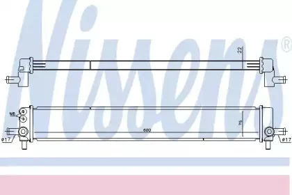 Радиатор, тяговый аккумулятор NISSENS купить