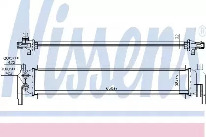 Радіатор охолоджування NISSENS купить