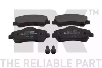 Комплект тормозных колодок, дисковый тормоз NK купить