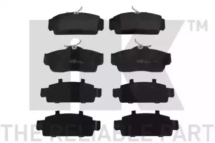 Комплект тормозных колодок, дисковый тормоз NK купить