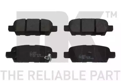 Комплект тормозных колодок, дисковый тормоз NK купить