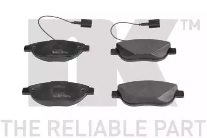 Комплект тормозных колодок, дисковый тормоз NK купить