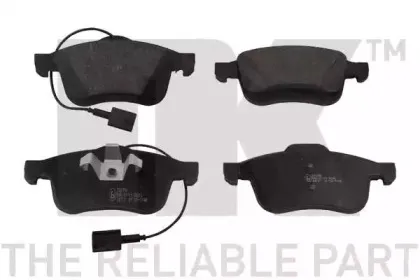 Комплект тормозных колодок, дисковый тормоз NK купить