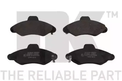 Комплект тормозных колодок, дисковый тормоз NK купить