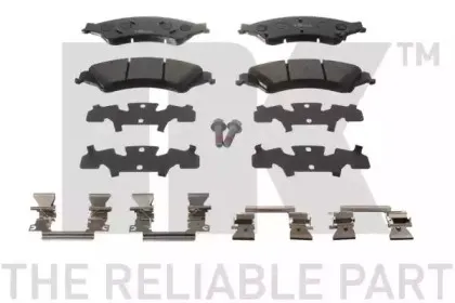 Комплект тормозных колодок, дисковый тормоз NK купить