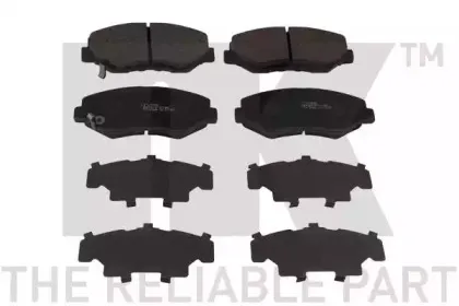 Комплект тормозных колодок, дисковый тормоз NK купить