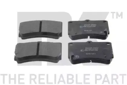 Комплект тормозных колодок, дисковый тормоз NK купить