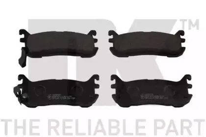 Комплект тормозных колодок, дисковый тормоз NK купить