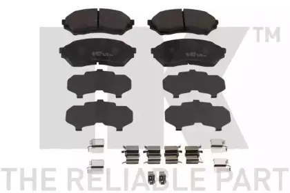 Комплект тормозных колодок, дисковый тормоз NK купить