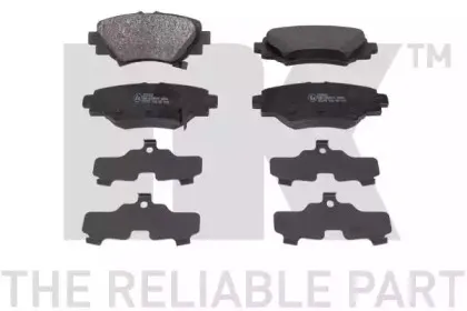 Комплект тормозных колодок, дисковый тормоз NK купить