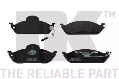 Комплект тормозных колодок, дисковый тормоз NK купить