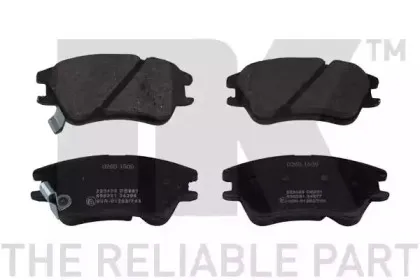 Комплект тормозных колодок, дисковый тормоз NK купить