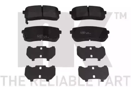 Комплект тормозных колодок, дисковый тормоз NK купить