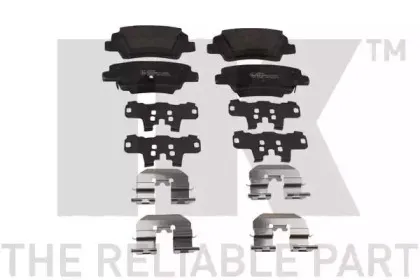 Комплект тормозных колодок, дисковый тормоз NK купить