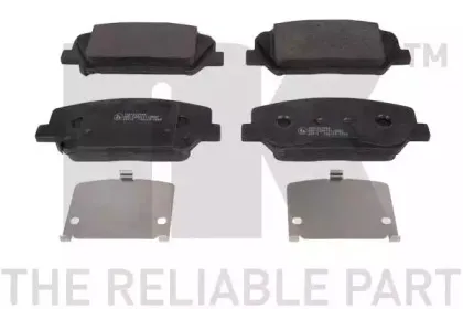 Комплект тормозных колодок, дисковый тормоз NK купить