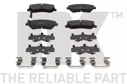 Комплект тормозных колодок, дисковый тормоз NK купить