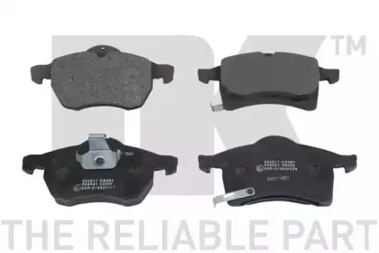 Комплект тормозных колодок, дисковый тормоз NK купить