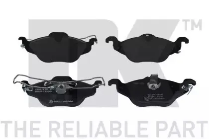 Комплект тормозных колодок, дисковый тормоз NK купить