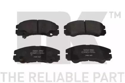 Комплект тормозных колодок, дисковый тормоз NK купить