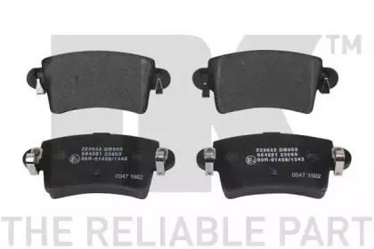 Комплект тормозных колодок, дисковый тормоз NK купить