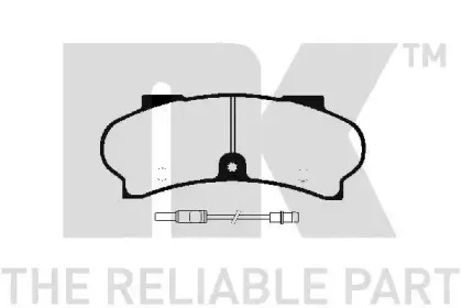 Комплект тормозных колодок, дисковый тормоз NK купить