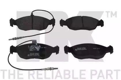 Комплект тормозных колодок, дисковый тормоз NK купить