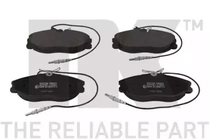 Комплект тормозных колодок, дисковый тормоз NK купить