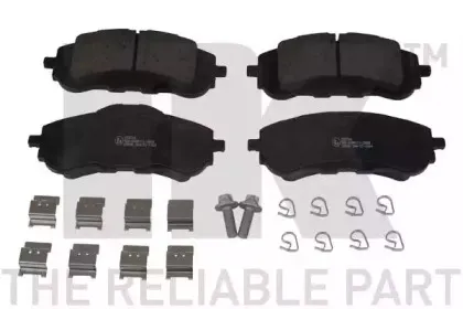 Комплект тормозных колодок, дисковый тормоз NK купить