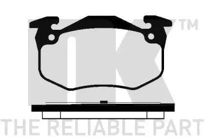 Комплект тормозных колодок, дисковый тормоз NK купить