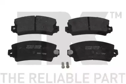 Комплект тормозных колодок, дисковый тормоз NK купить