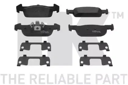 Комплект тормозных колодок, дисковый тормоз NK купить