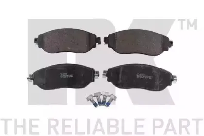 Комплект тормозных колодок, дисковый тормоз NK купить