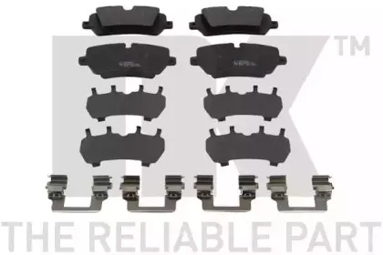 Комплект тормозных колодок, дисковый тормоз NK купить