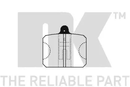 Комплект тормозных колодок, дисковый тормоз NK купить