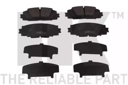 Комплект тормозных колодок, дисковый тормоз NK купить