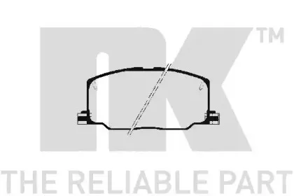 Комплект тормозных колодок, дисковый тормоз NK купить