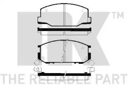 Комплект тормозных колодок, дисковый тормоз NK купить