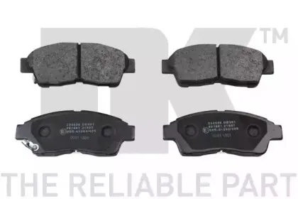 Комплект тормозных колодок, дисковый тормоз NK купить