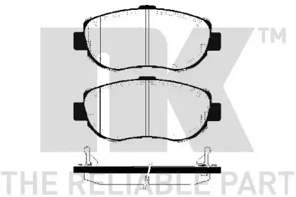 Комплект тормозных колодок, дисковый тормоз NK купить