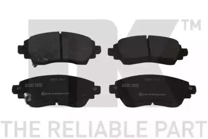 Комплект тормозных колодок, дисковый тормоз NK купить