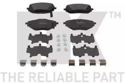 Комплект тормозных колодок, дисковый тормоз NK купить